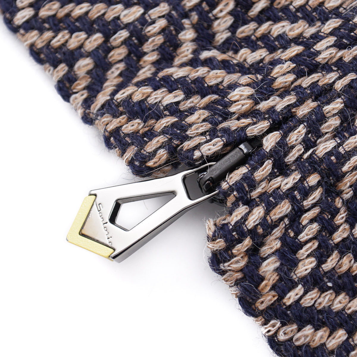 Sartorio Woven Alpaca Bomber Jacket