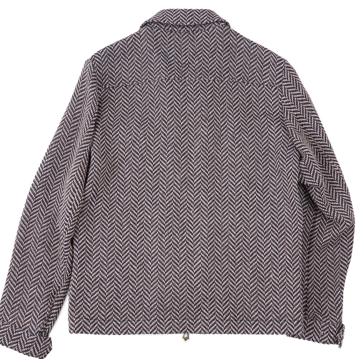 Sartorio Woven Alpaca Bomber Jacket