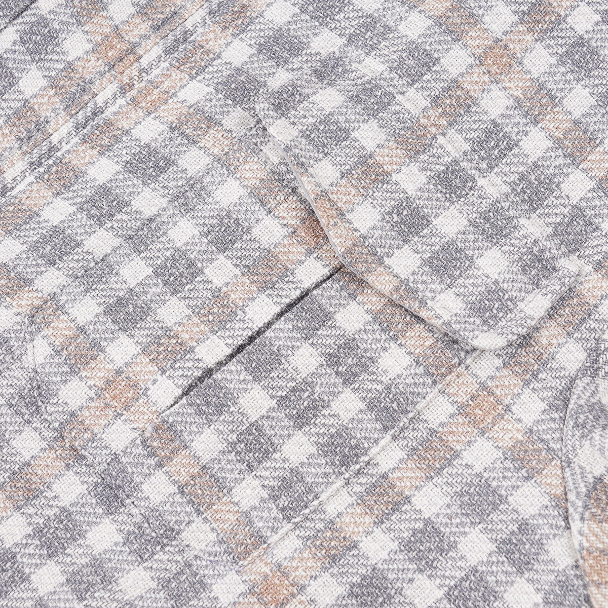 Sartorio Woven Wool-Silk-Cotton Jacket