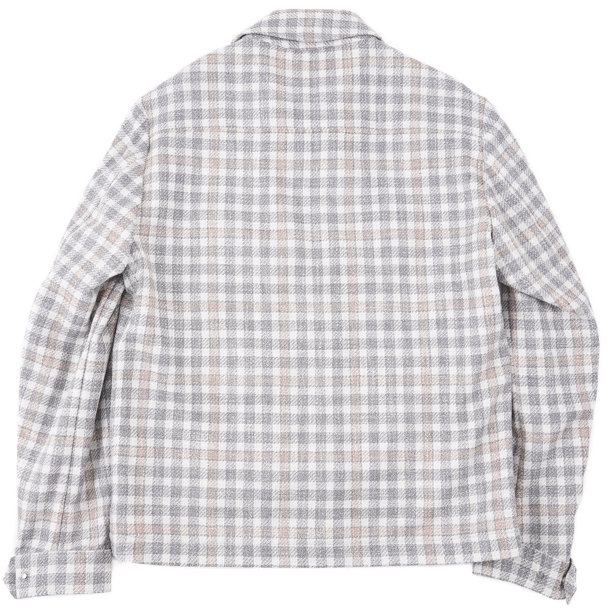 Sartorio Woven Wool-Silk-Cotton Jacket