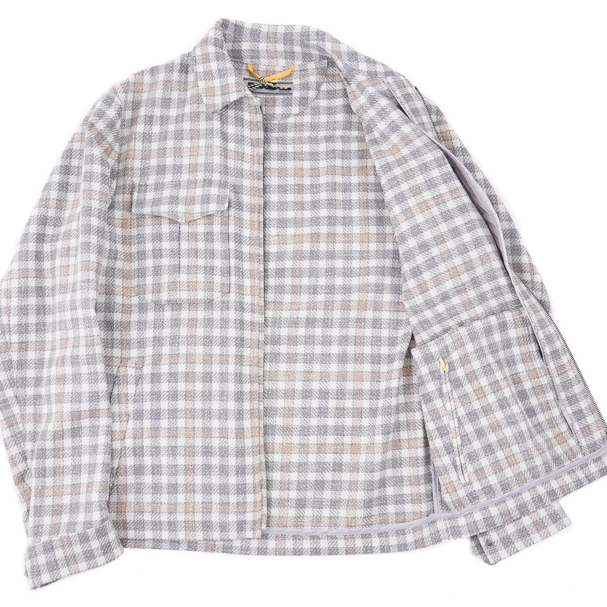 Sartorio Woven Wool-Silk-Cotton Jacket