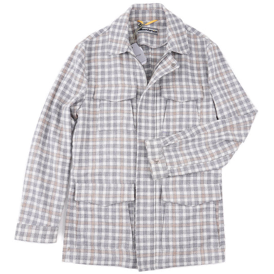 Sartorio Woven Wool-Silk Field Jacket