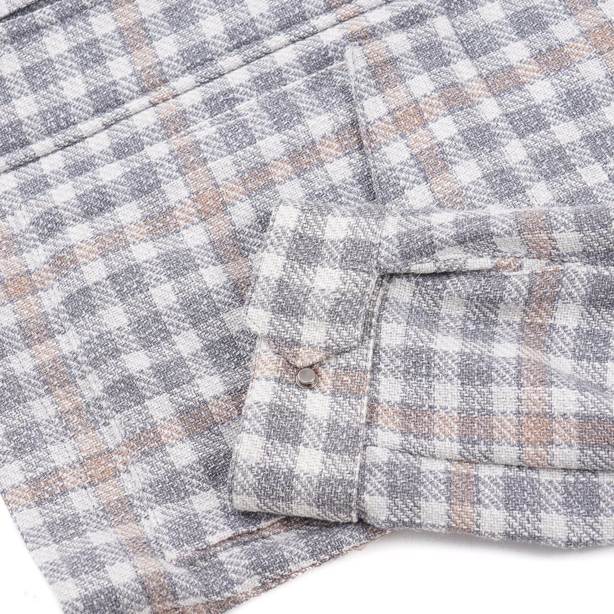 Sartorio Woven Wool-Silk Field Jacket