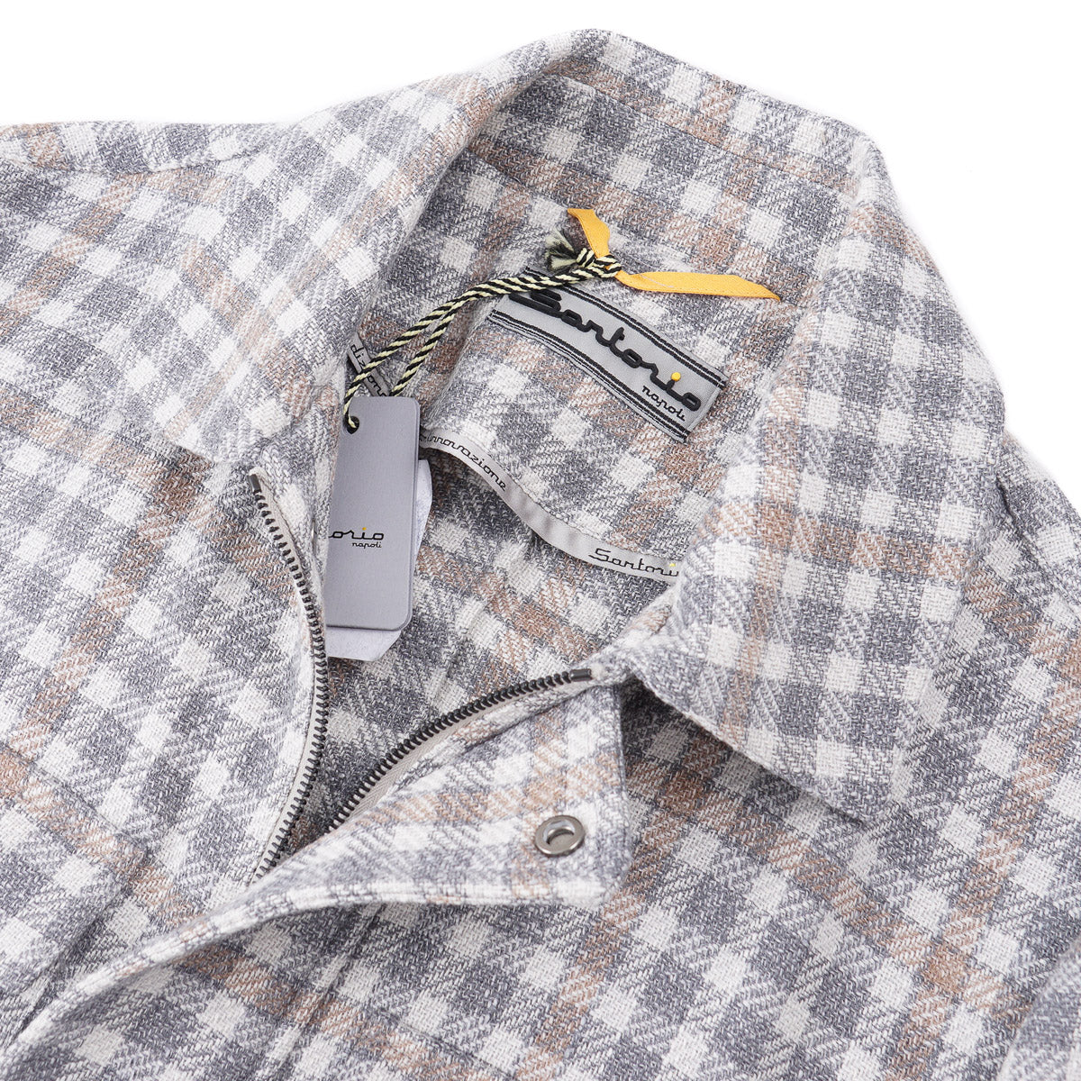 Sartorio Woven Wool-Silk Field Jacket