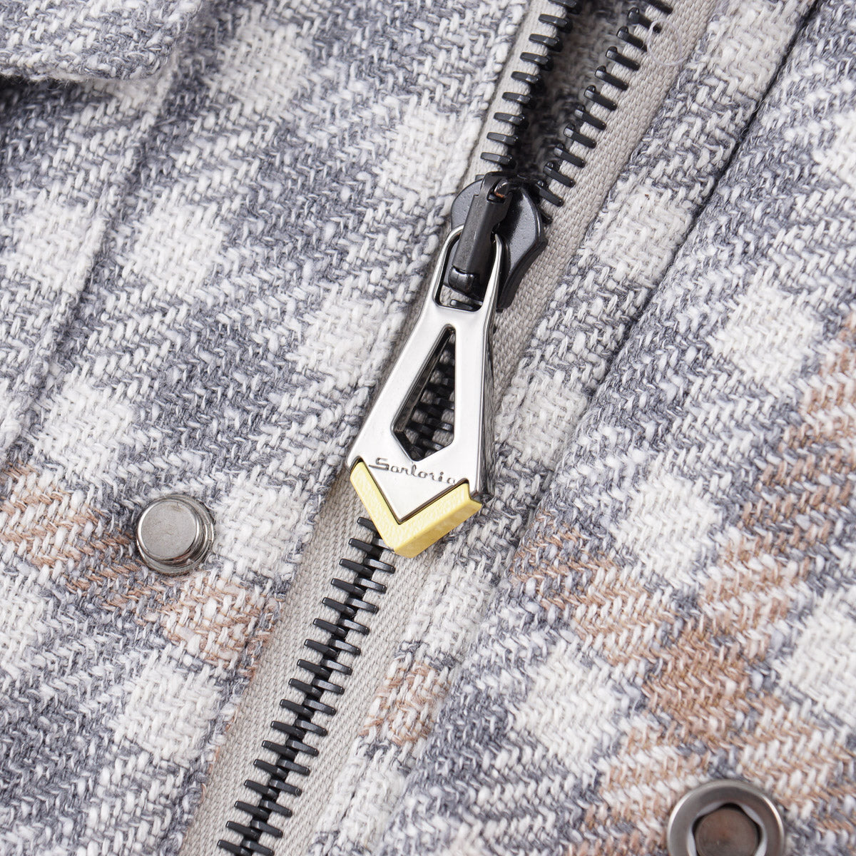 Sartorio Woven Wool-Silk Field Jacket