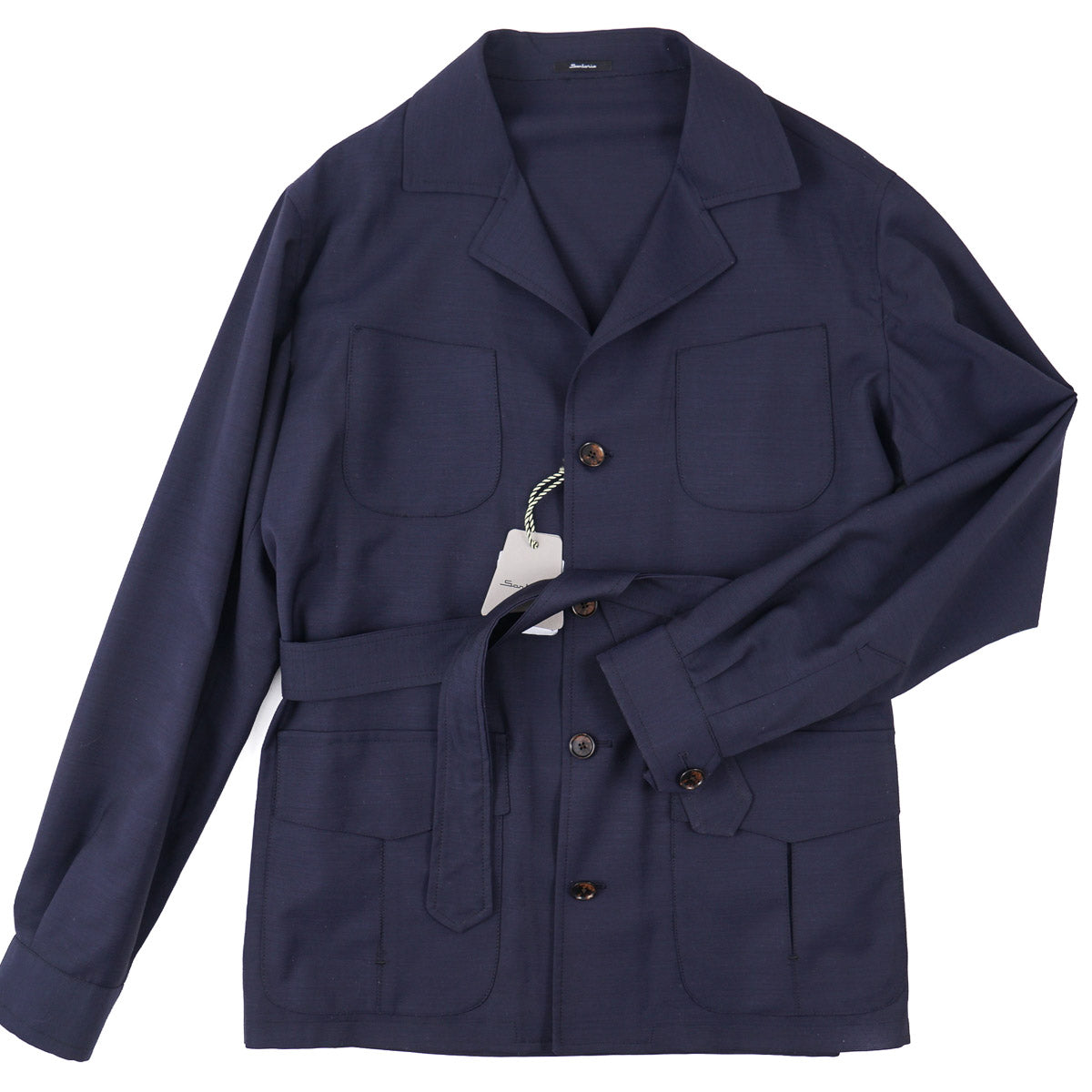 Sartorio Lightweight Wool-Mohair Field Jacket