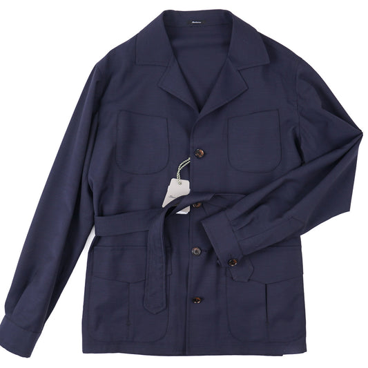 Sartorio Lightweight Wool-Mohair Field Jacket
