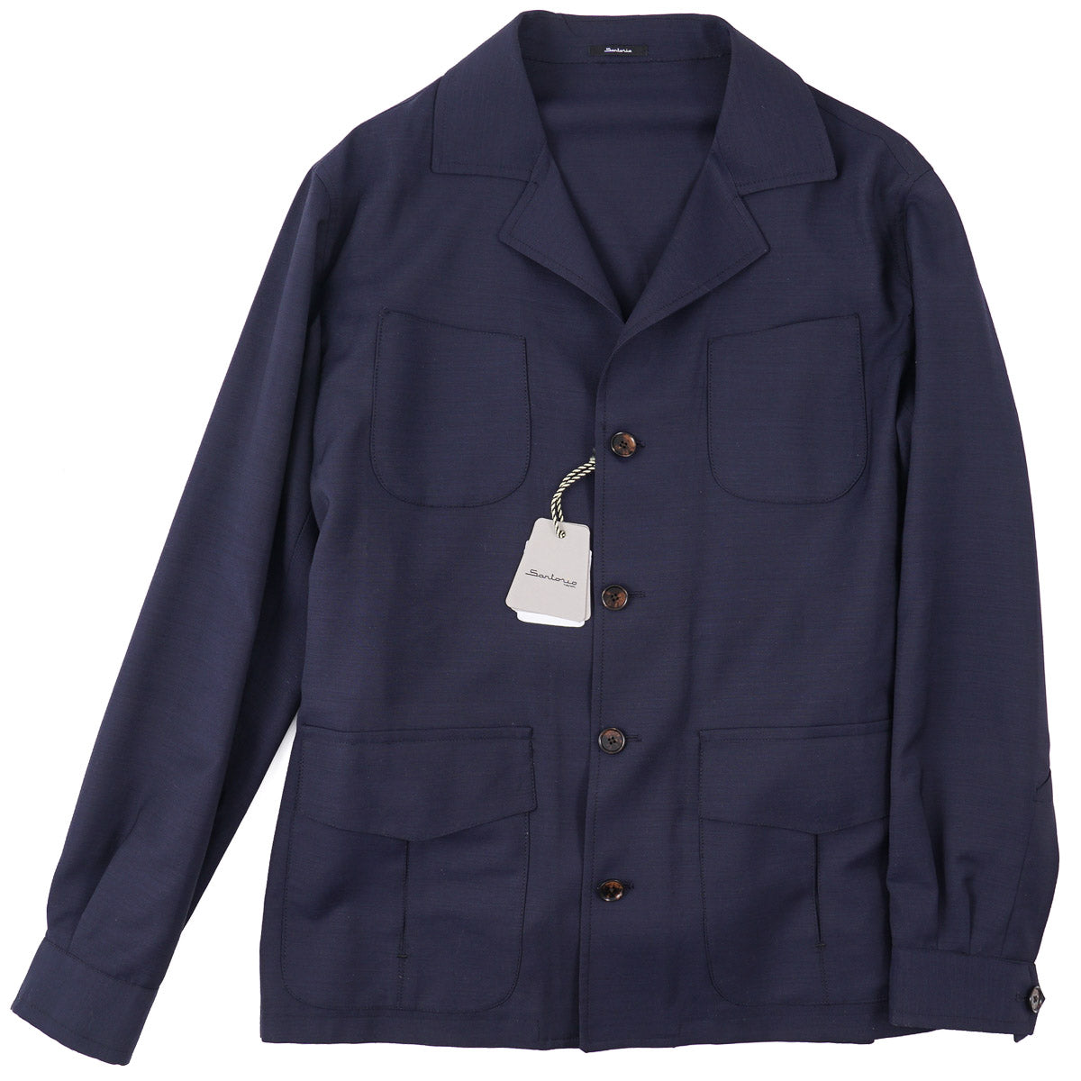 Sartorio Lightweight Wool-Mohair Field Jacket