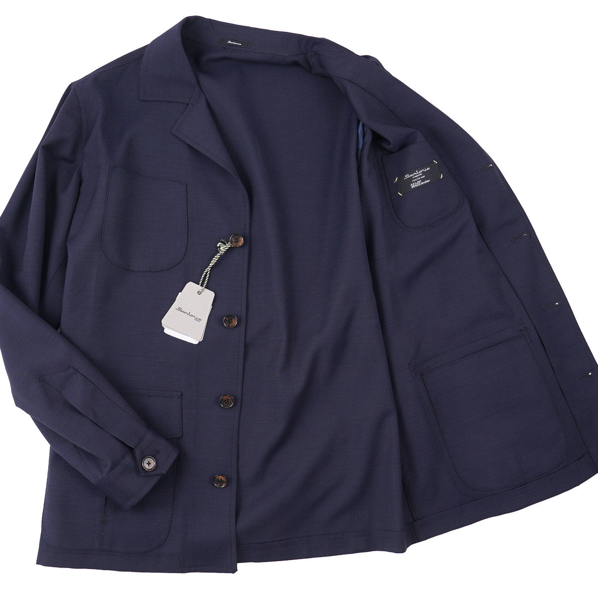 Sartorio Lightweight Wool-Mohair Field Jacket