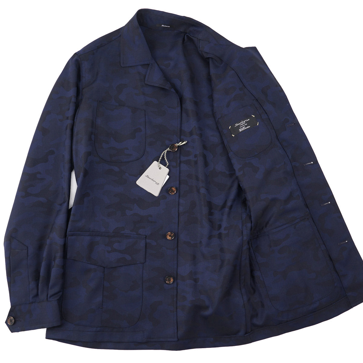 Sartorio Lightweight Wool Field Jacket