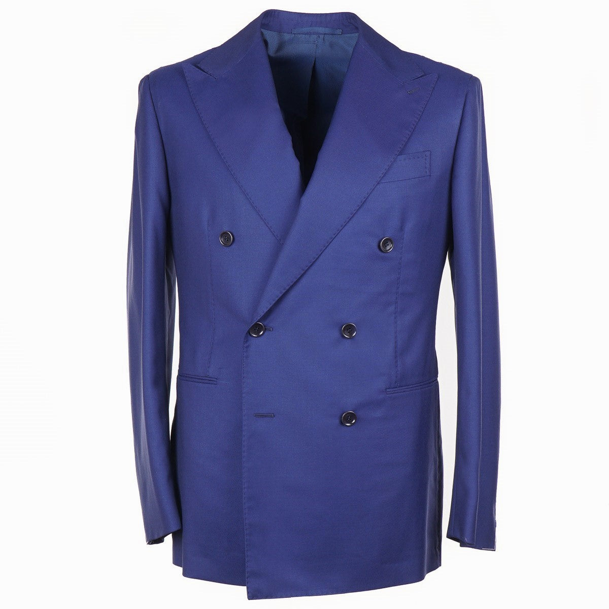 Stile Latino Double-Breasted Wool Suit - Top Shelf Apparel