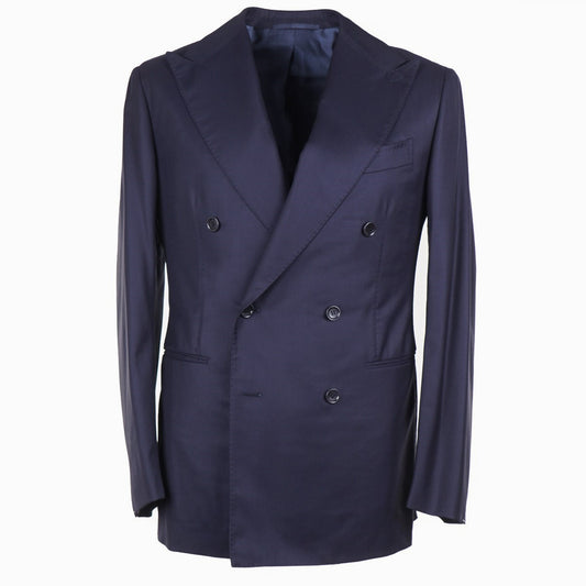 Stile Latino Double-Breasted Wool Suit - Top Shelf Apparel