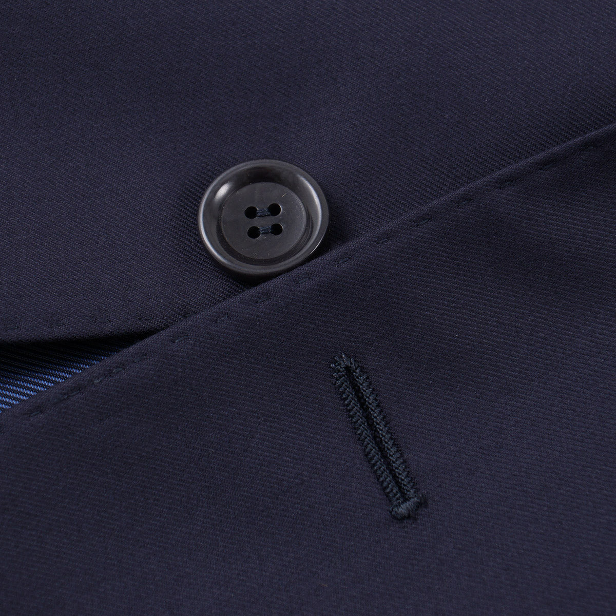 Stile Latino Solid Navy Wool Suit - Top Shelf Apparel