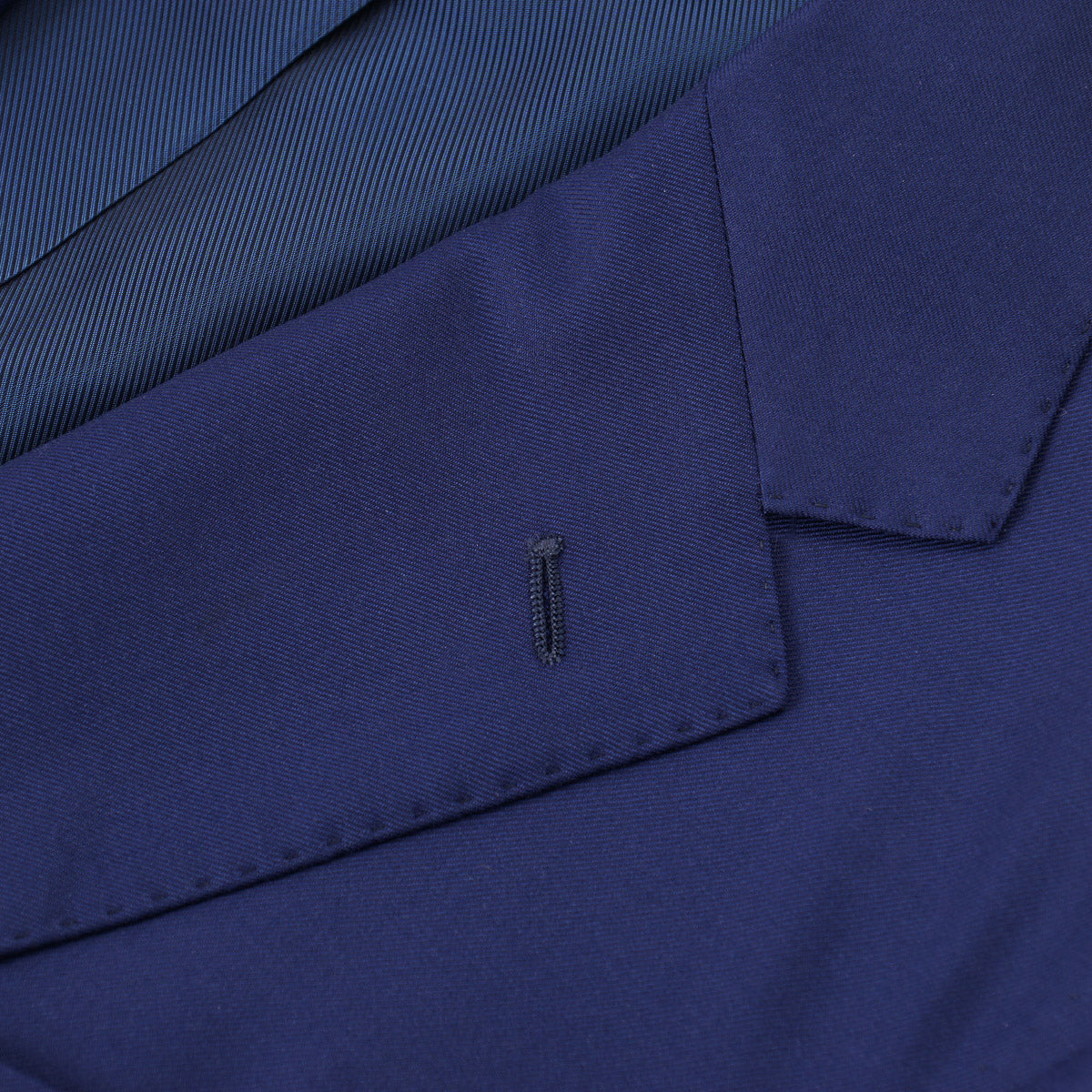 Stile Latino Solid Blue Wool Suit - Top Shelf Apparel