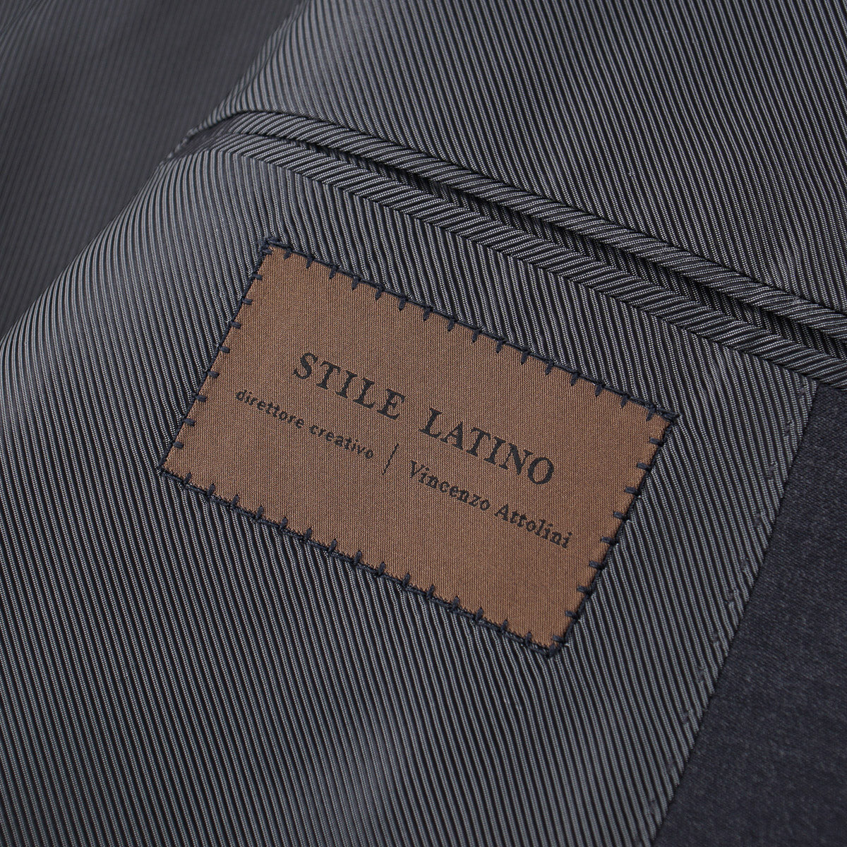 Stile Latino Solid Gray Wool Suit - Top Shelf Apparel