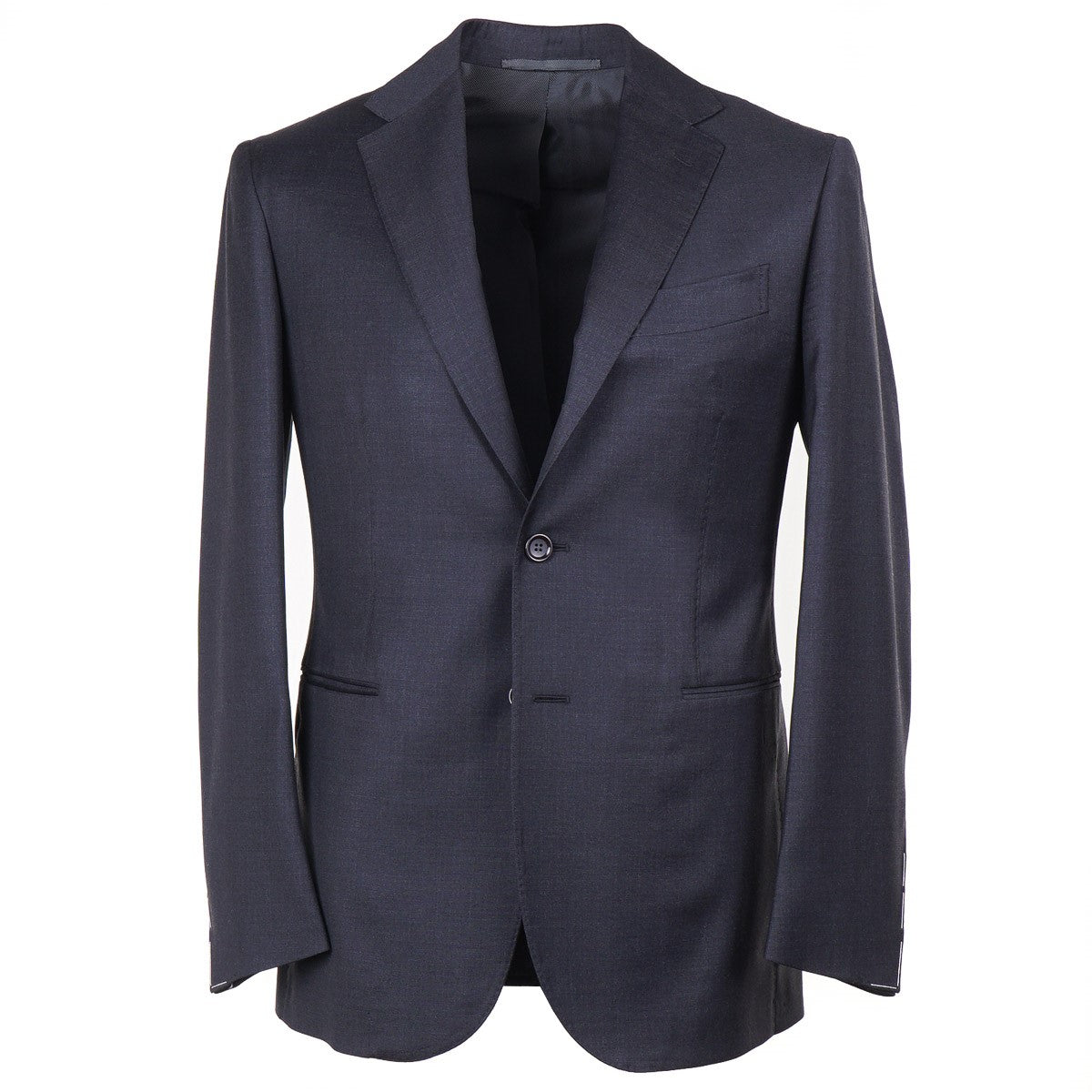 Stile Latino Solid Gray Wool Suit - Top Shelf Apparel