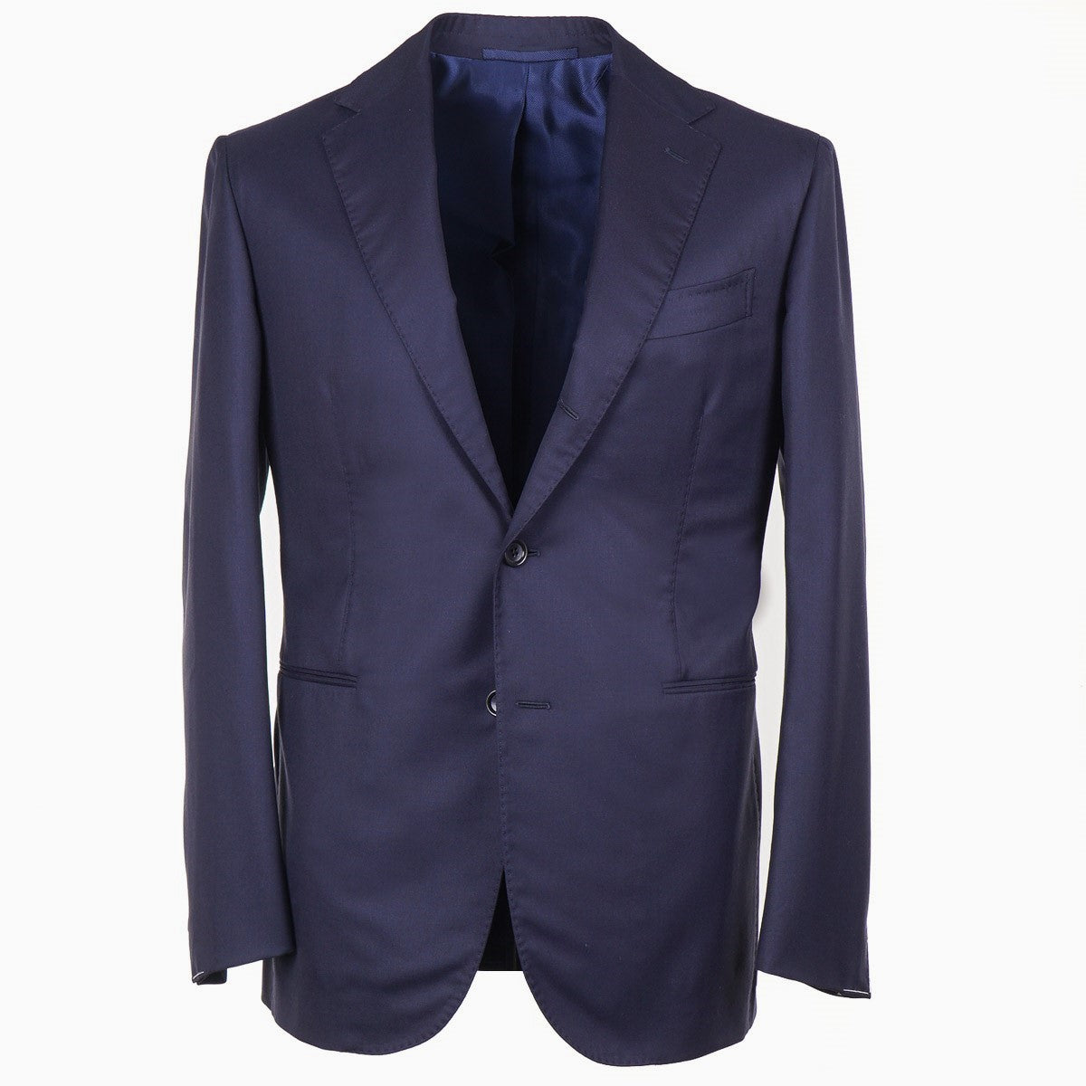 Stile Latino Solid Navy Wool Suit - Top Shelf Apparel