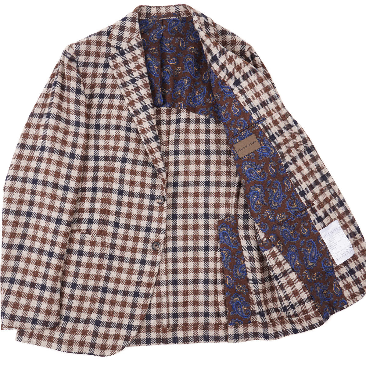 Stile Latino Soft Wool-Alpaca Sport Coat