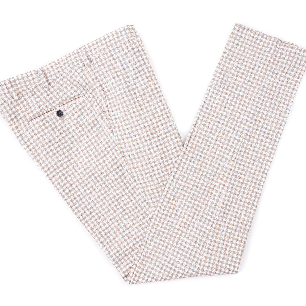 Sartorio Woven Houndstooth Cotton Suit - Top Shelf Apparel