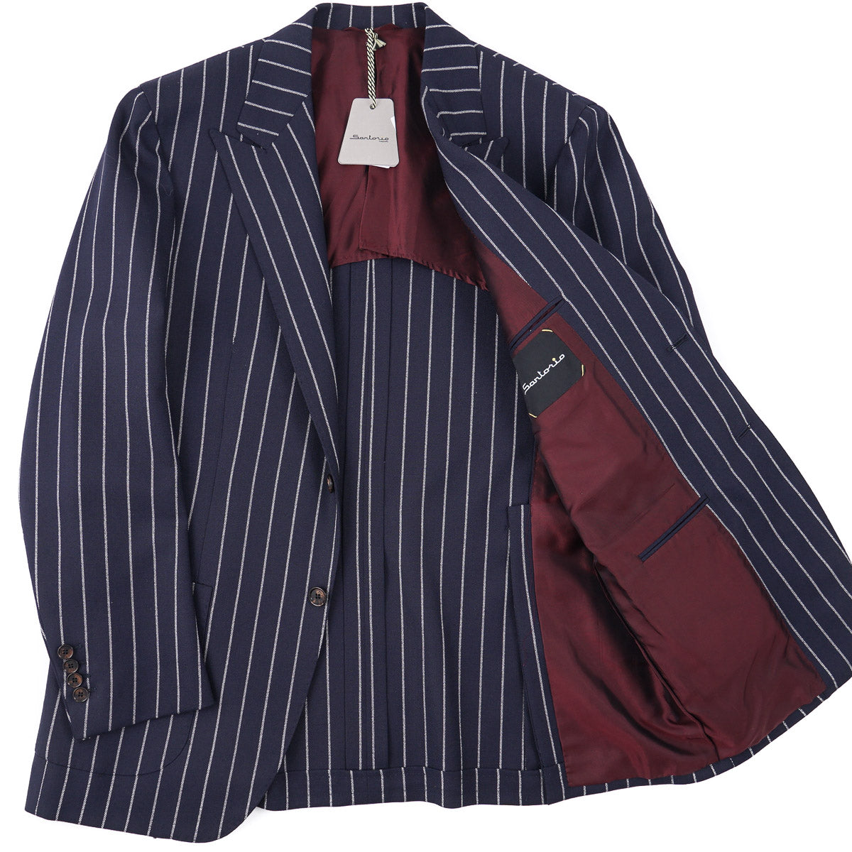 Sartorio Peak Lapel Wool Suit - Top Shelf Apparel