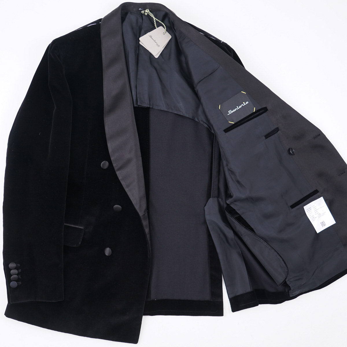 Sartorio Shawl Collar Velvet Dinner Jacket - Top Shelf Apparel