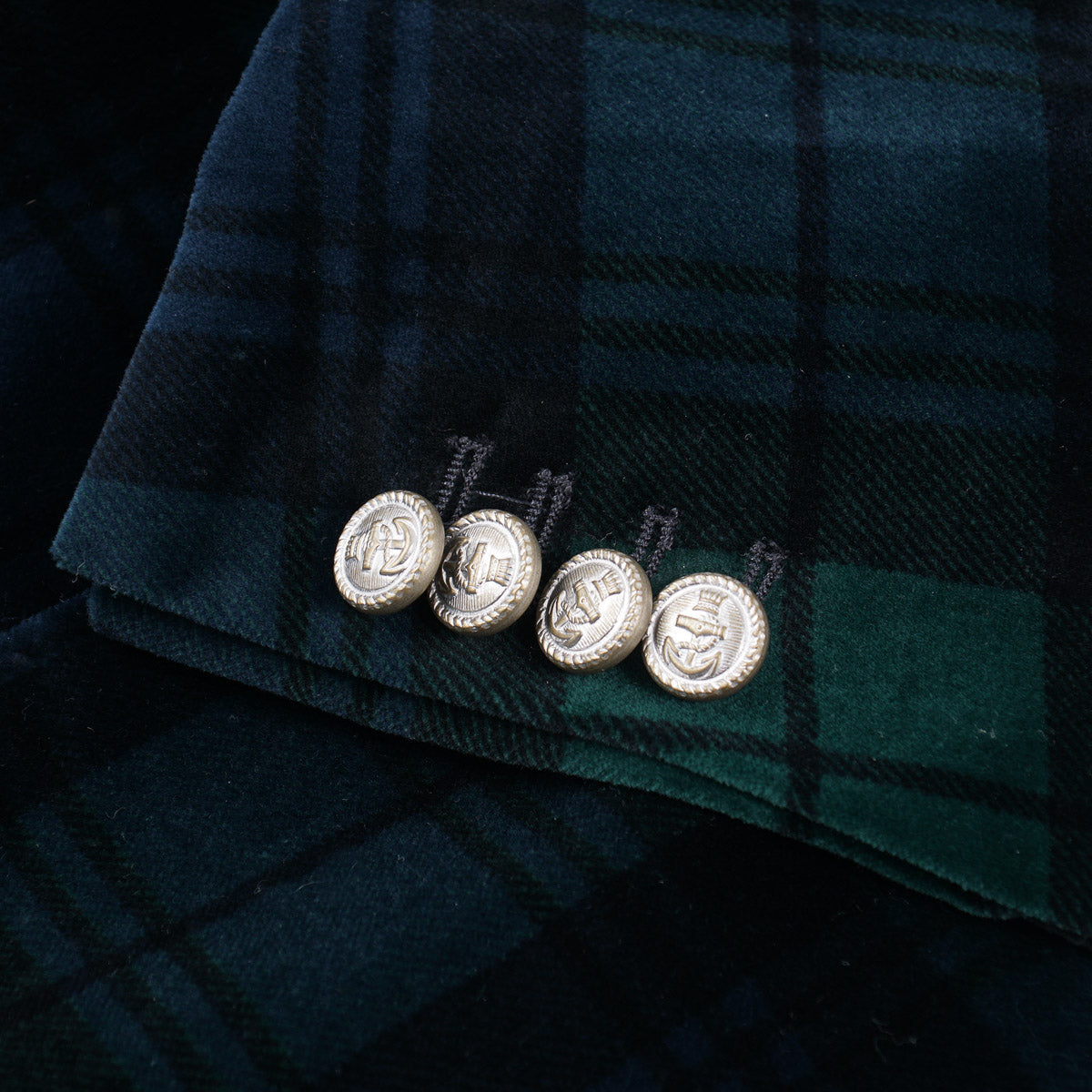 Sartorio Tartan Plaid Velvet Blazer - Top Shelf Apparel