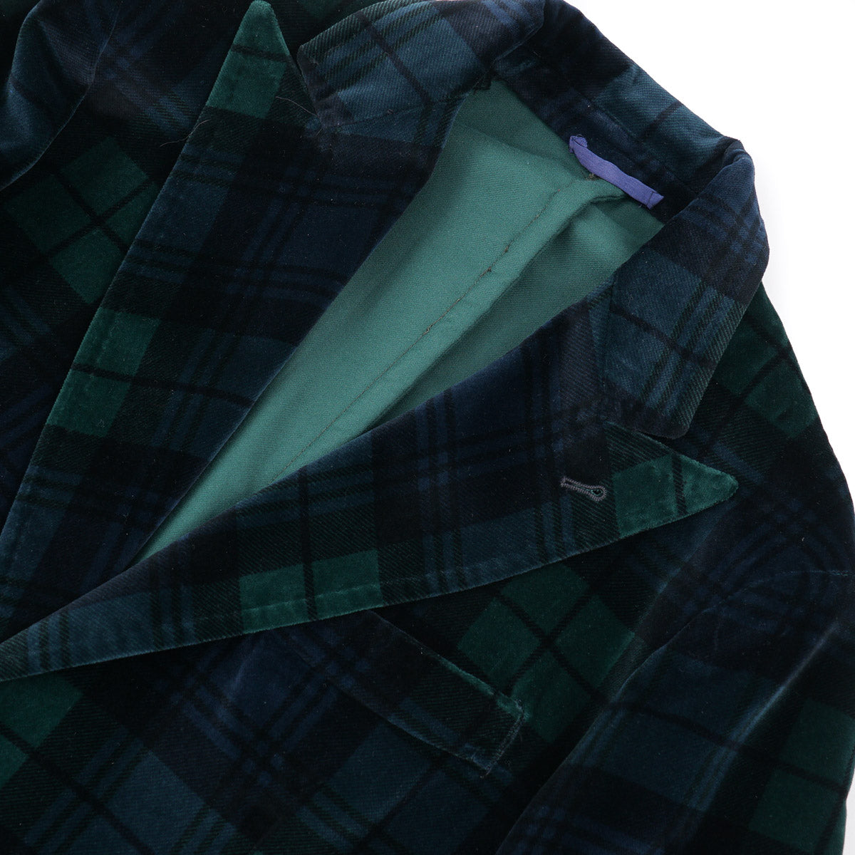Sartorio Tartan Plaid Velvet Blazer - Top Shelf Apparel