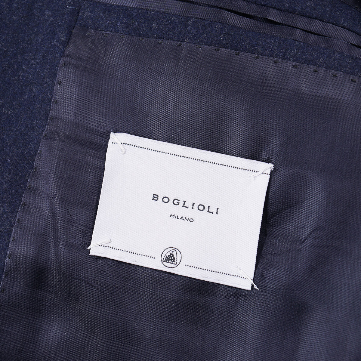 Boglioli Extra-Slim Flannel Wool Suit