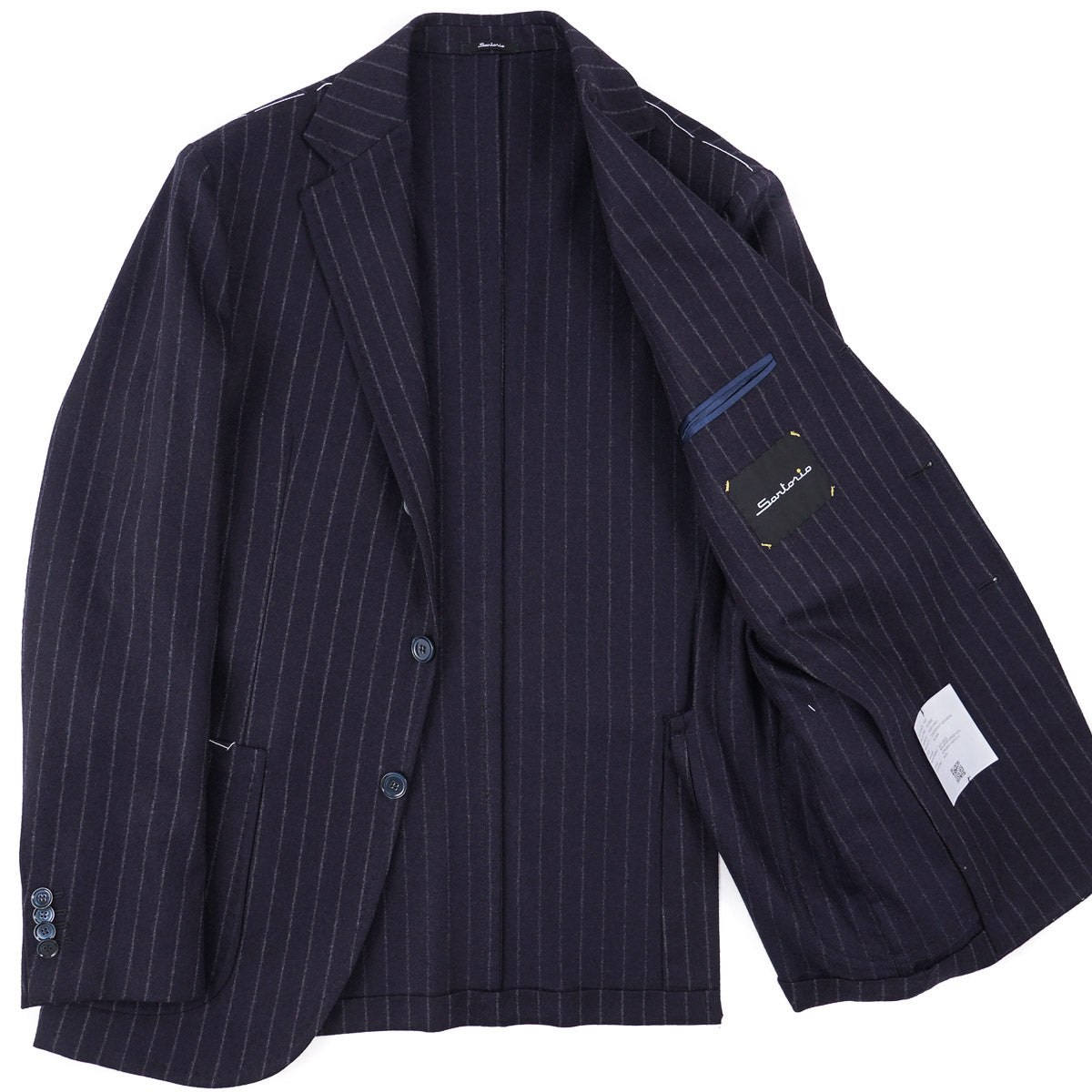 Sartorio Flannel Suit with Jogger Pants