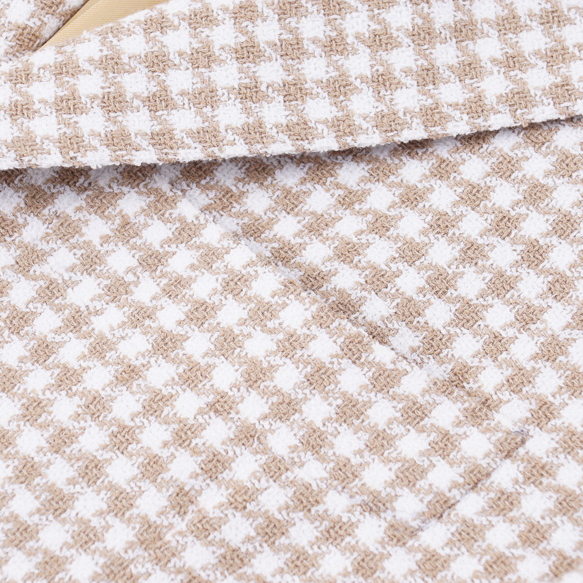 Sartorio Woven Houndstooth Cotton Suit - Top Shelf Apparel