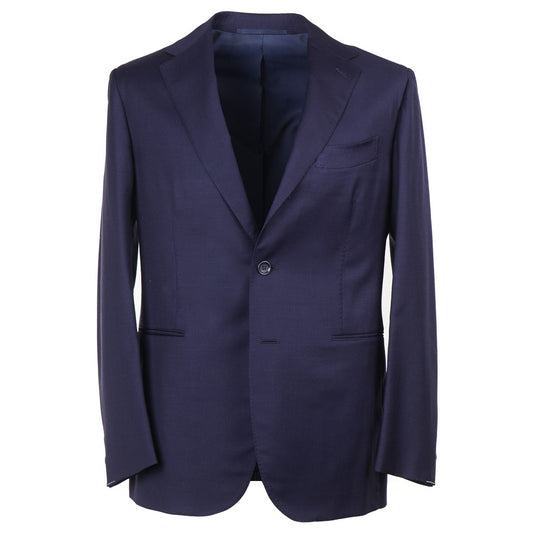 Stile Latino Solid Navy Wool Suit - Top Shelf Apparel