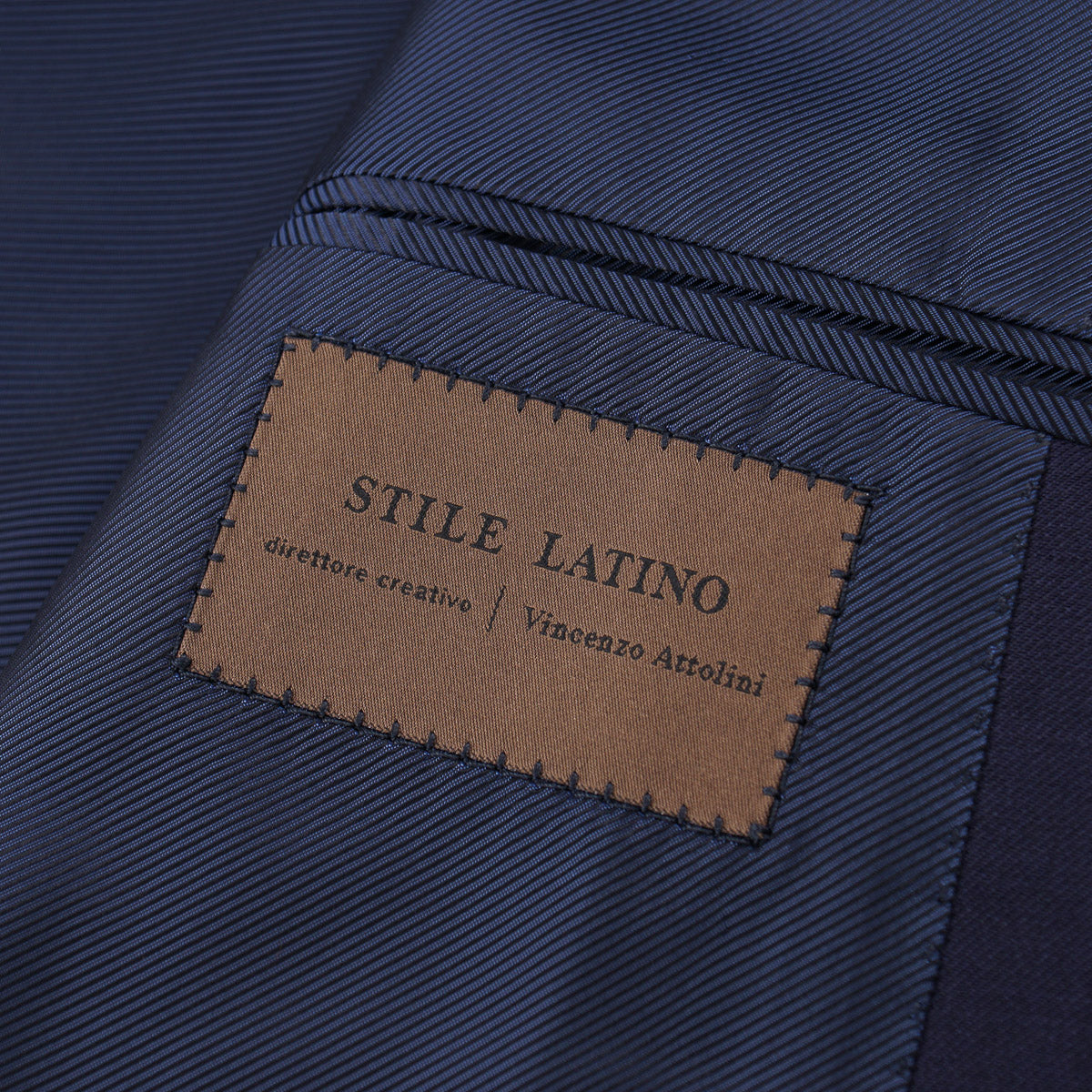 Stile Latino Solid Navy Wool Suit - Top Shelf Apparel