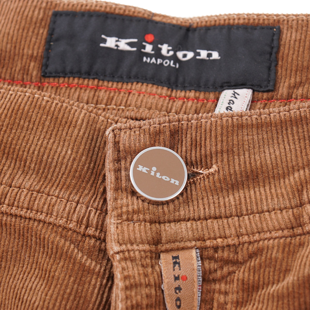 Kiton Cotton-Cashmere Corduroy Jeans - Top Shelf Apparel