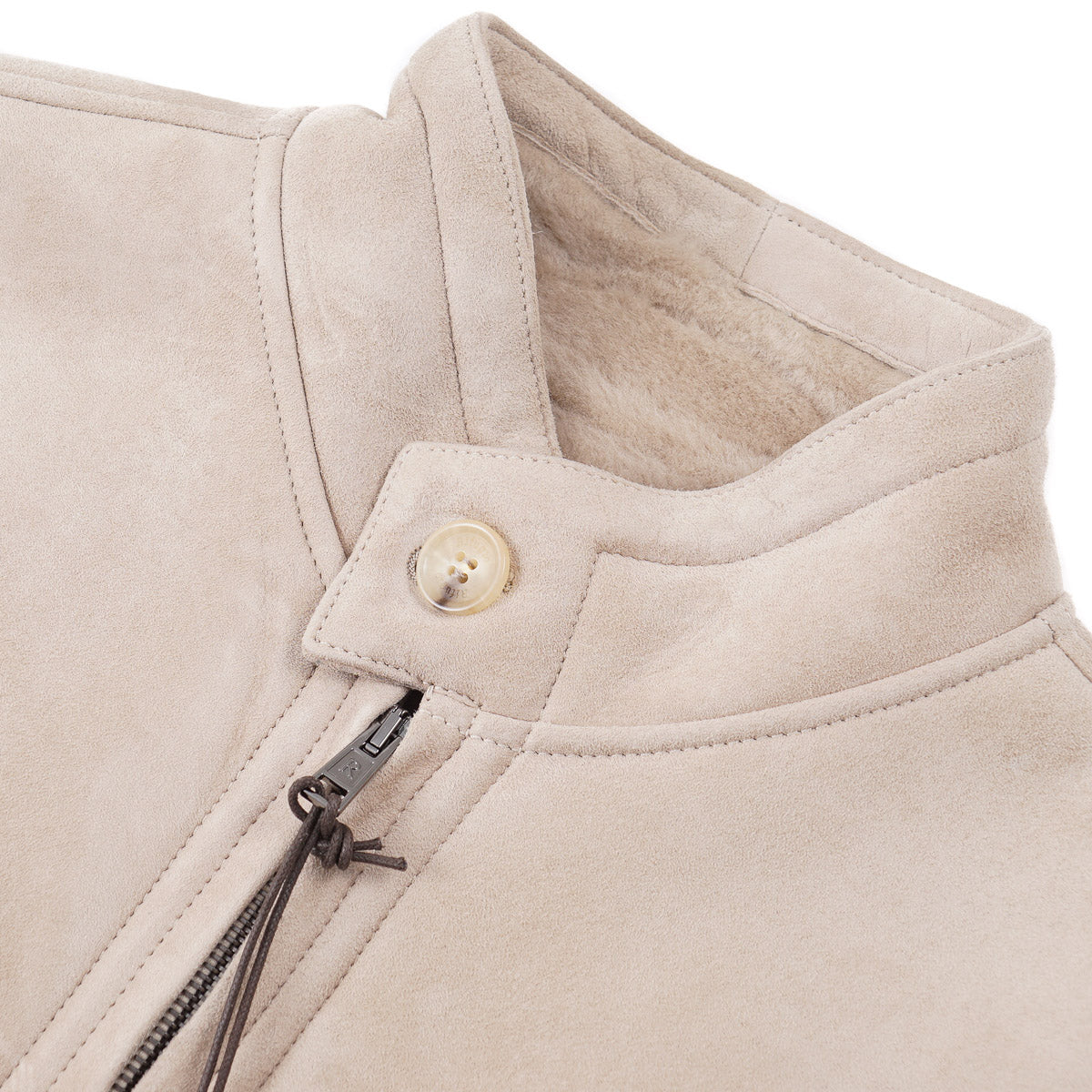 Rifugio Shearling and Knit Cashmere Jacket