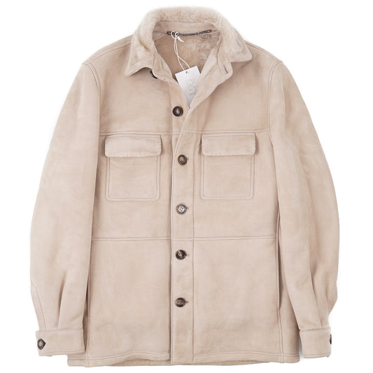 Rifugio Shearling Leather Shirt-Jacket