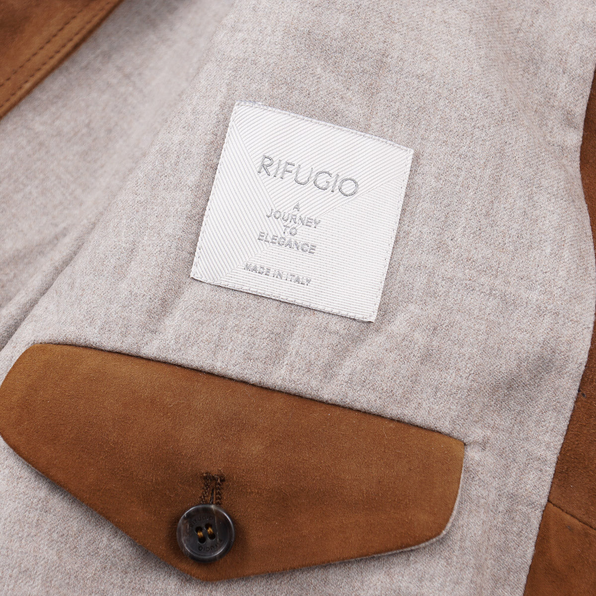 Rifugio Wool-Lined Suede Bomber Jacket