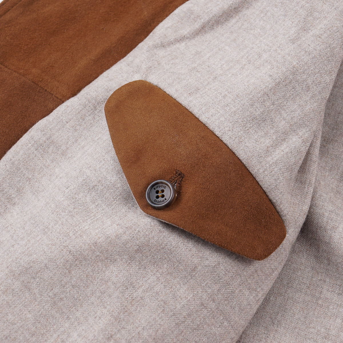 Rifugio Wool-Lined Suede Bomber Jacket