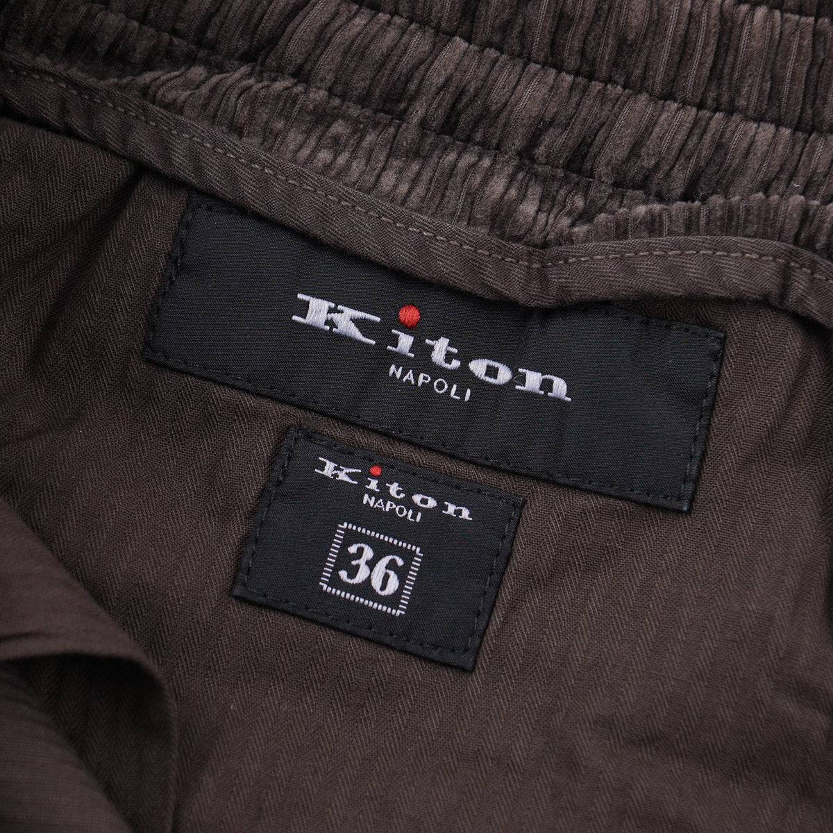 Kiton Corduroy Cotton Drawstring Pants - Top Shelf Apparel