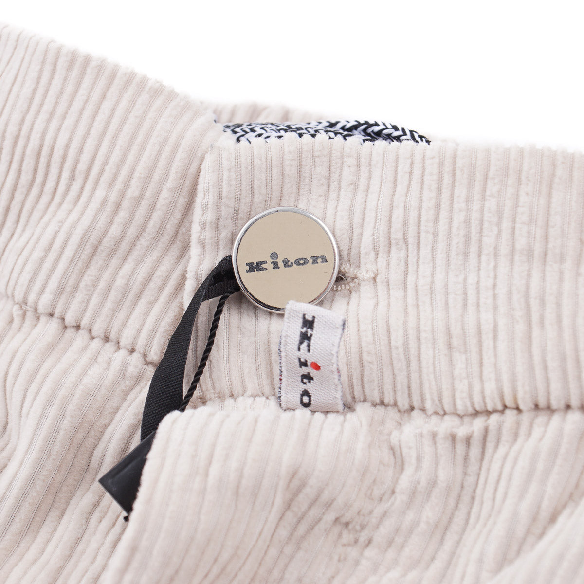 Kiton Corduroy Cotton Drawstring Pants - Top Shelf Apparel
