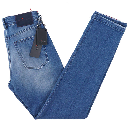 Kiton Slim-Fit Denim Jeans