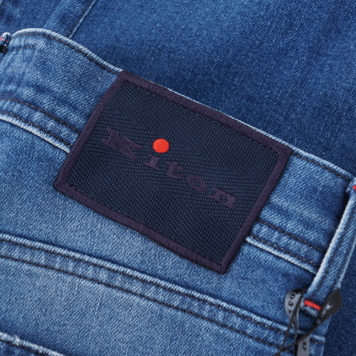 Kiton Slim-Fit Denim Jeans