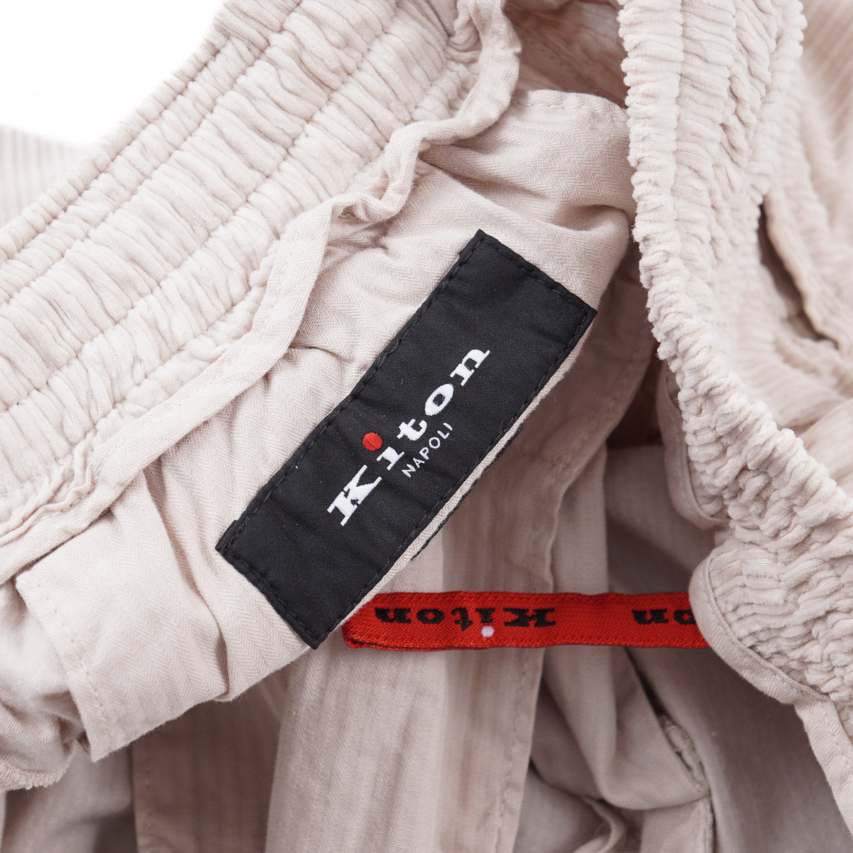Kiton Corduroy Cotton Drawstring Pants - Top Shelf Apparel