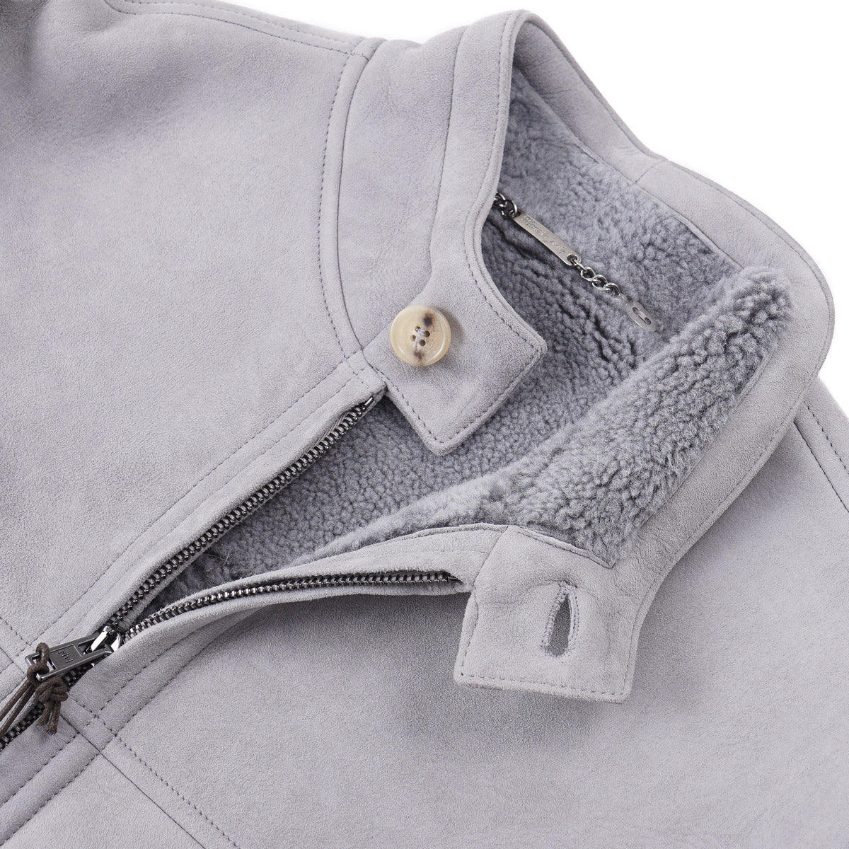 Rifugio Shearling Leather Bomber Jacket