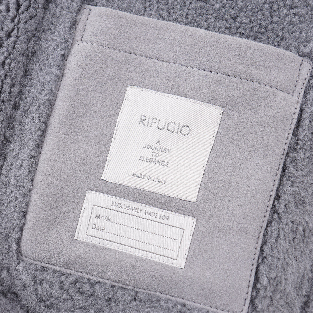 Rifugio Shearling Leather Bomber Jacket