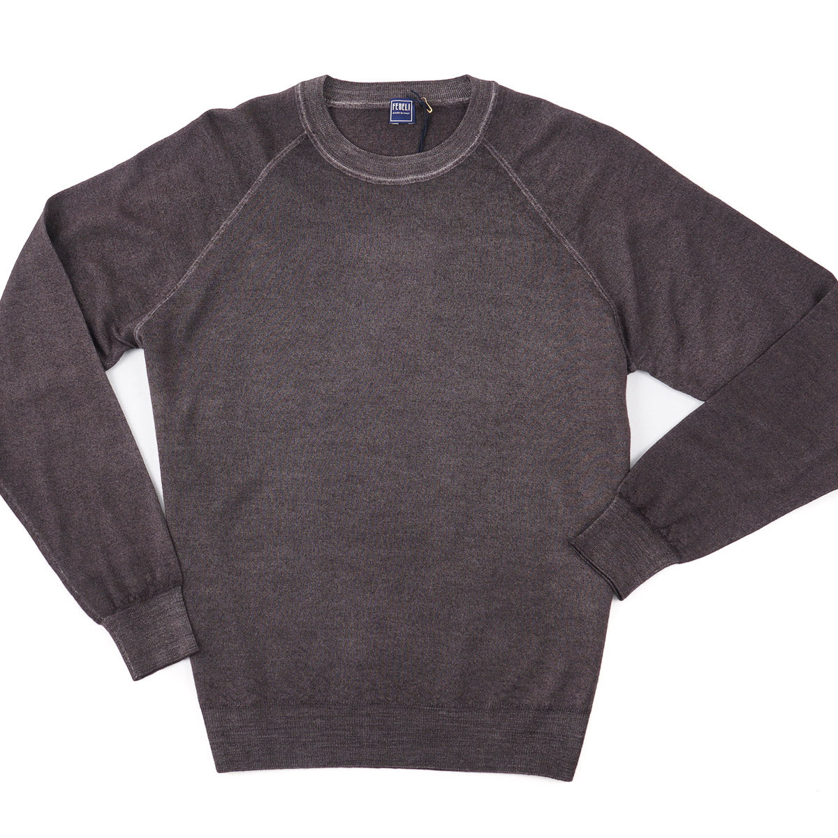 Fedeli Garment-Dyed Merino Sweater - Top Shelf Apparel