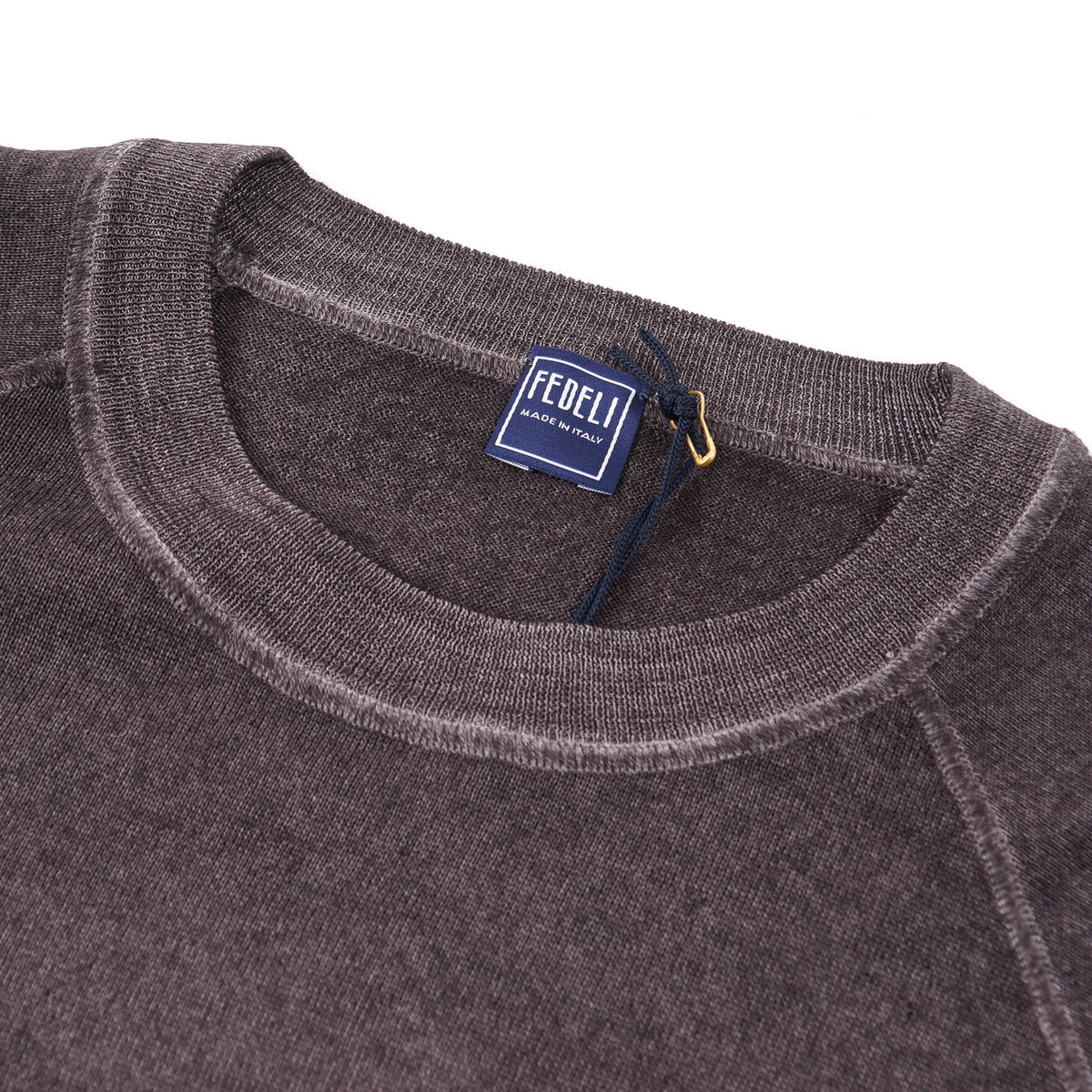 Fedeli Garment-Dyed Merino Sweater - Top Shelf Apparel