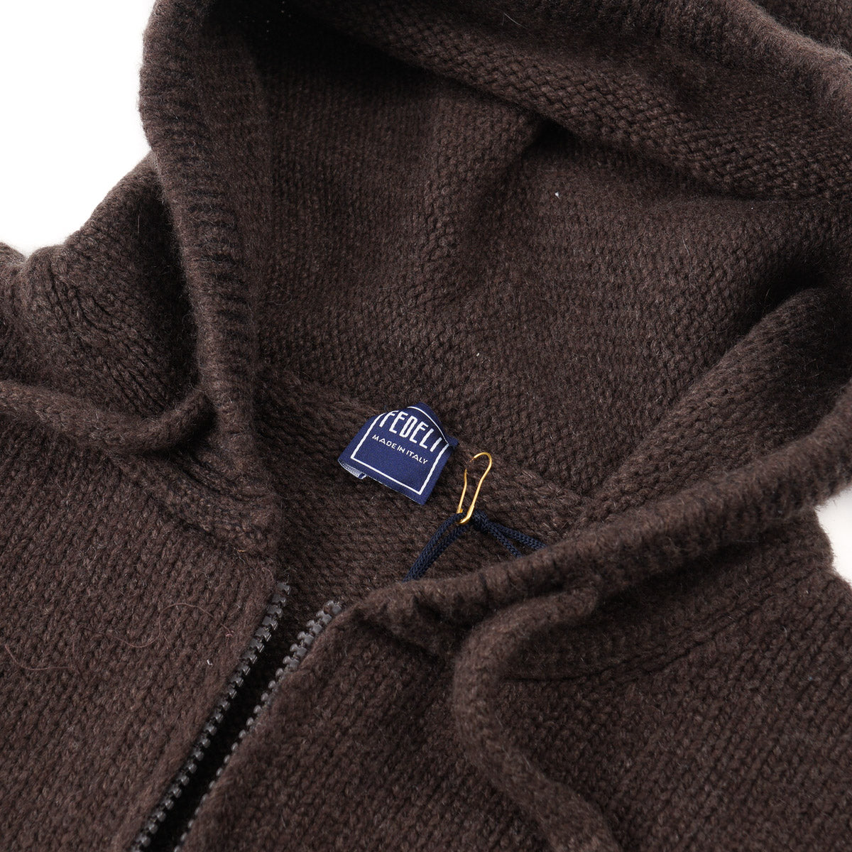 Fedeli Hooded Cashmere Sweater-Jacket - Top Shelf Apparel