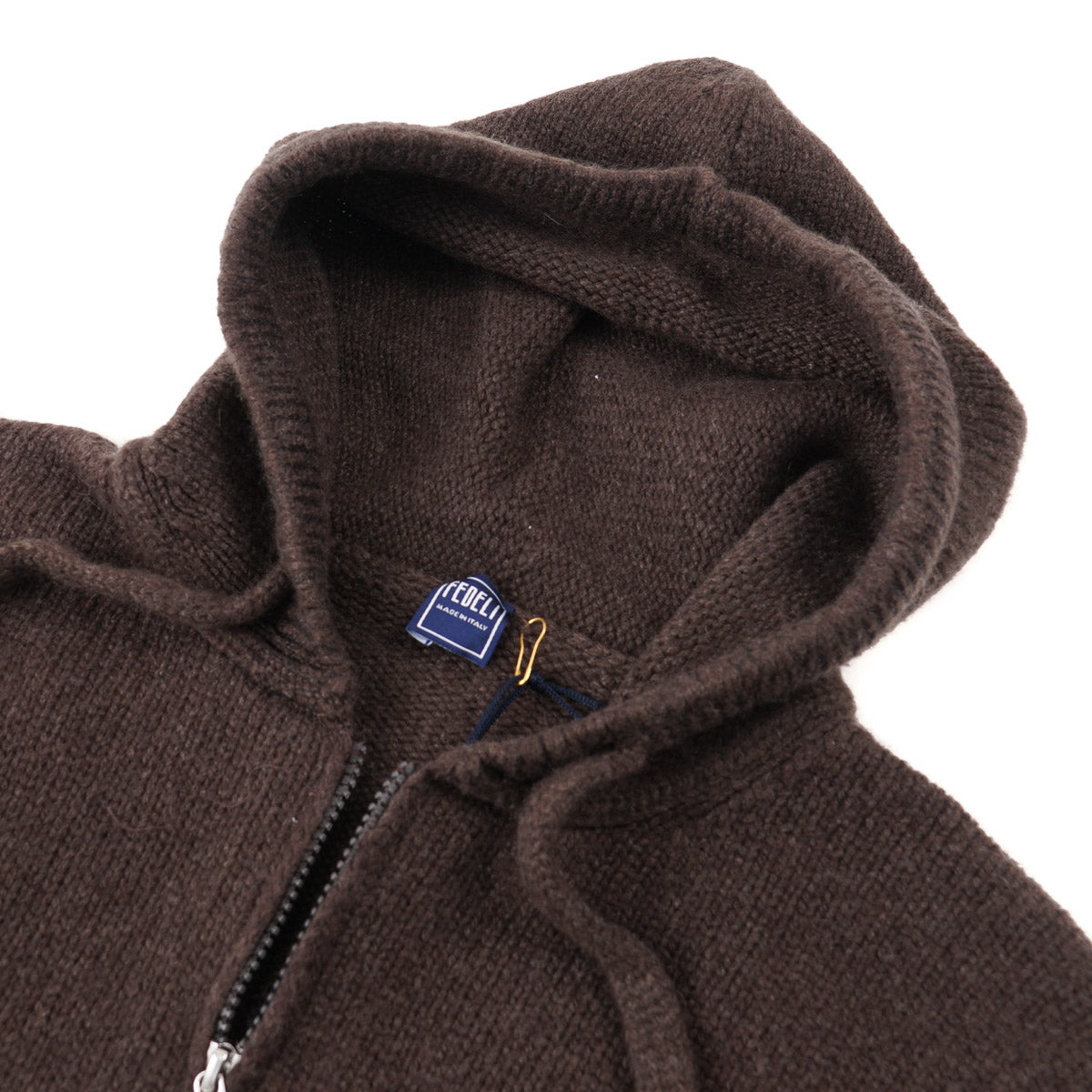 Fedeli Hooded Cashmere Sweater-Jacket - Top Shelf Apparel