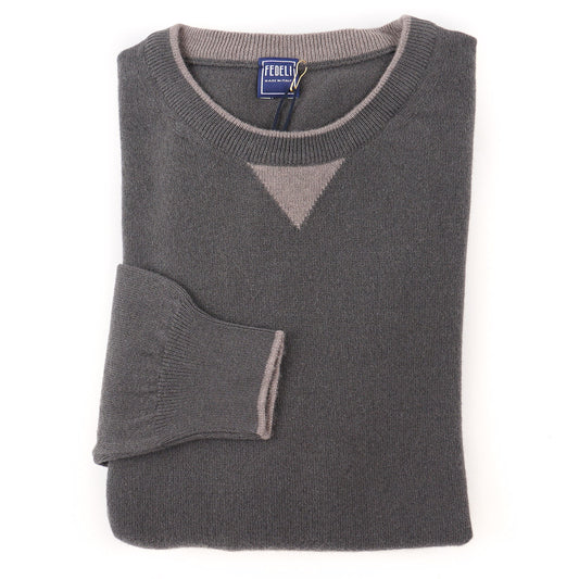 Fedeli Wool-Cashmere Crewneck Sweater - Top Shelf Apparel