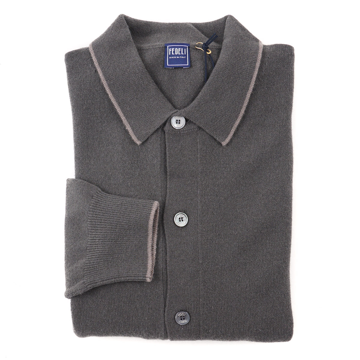 Fedeli Wool-Cashmere Sweater-Shirt - Top Shelf Apparel